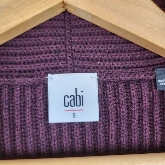 Cabi #3350 Regal Longline Duster Mulberry Cardigan size s - Picture 6 of 7